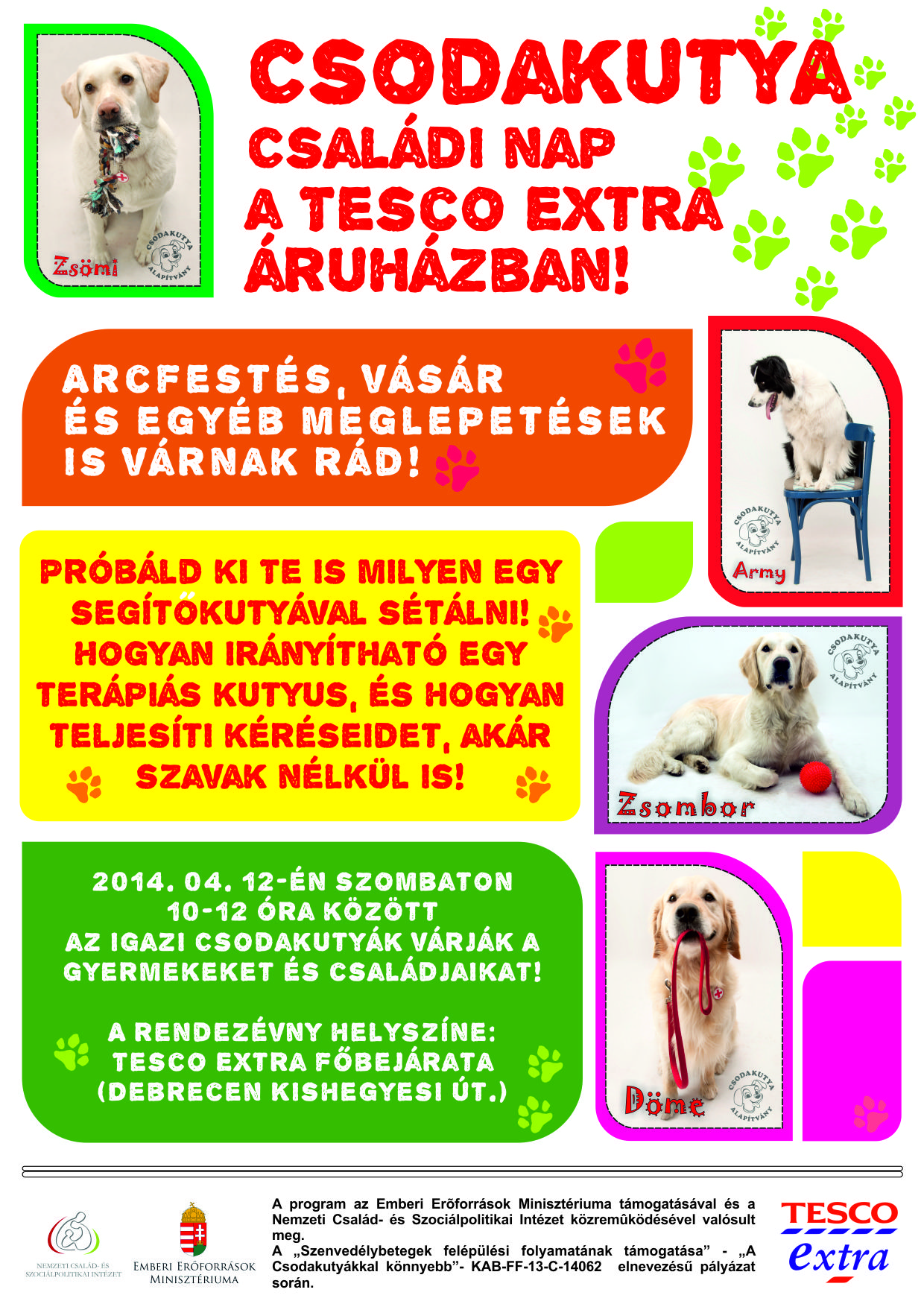 Próbáld ki Te is milyen egy segítő kutyával sétálni, hogyan irányítható egy terápiás kutya és hogyan teljesíti kéréseidet akár szavak nélkül is...