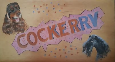 COCKERRY Aranykoszorús Angol Cocker Spániel, és Kerry Blue Terrier kennel