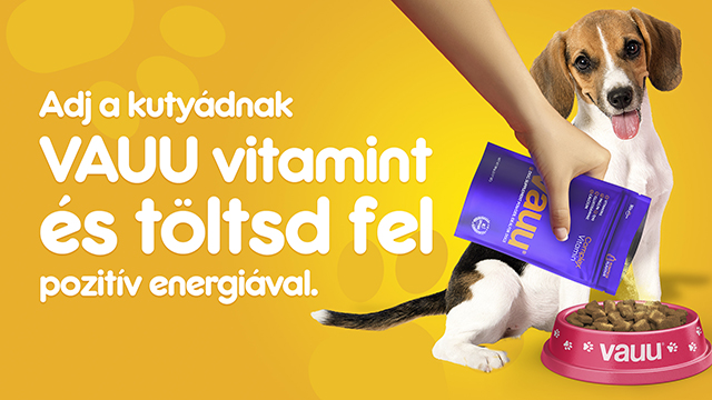 VAUU® Vitamin, amire kedvencednek szüksége van.